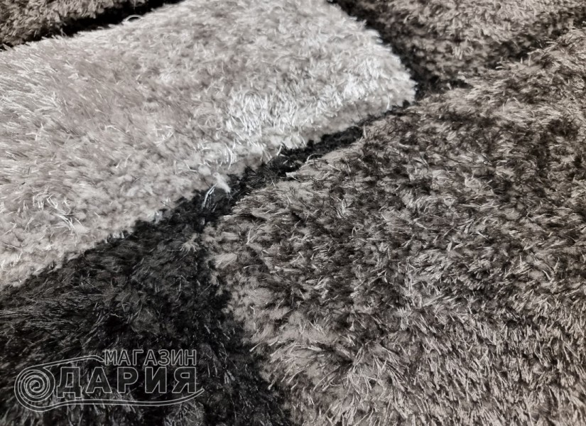 Тъкана пътека 3D SHAGGY GRANDE 720 black